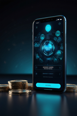 Kingdom Casino mobile app on phone