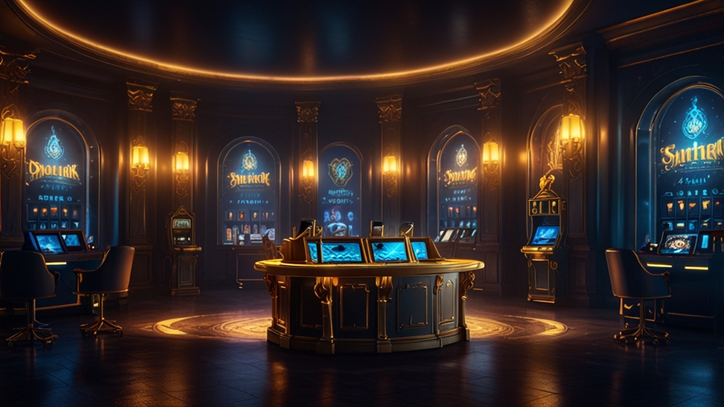 Casino cashier screen showing deposit and withdrawal payment options